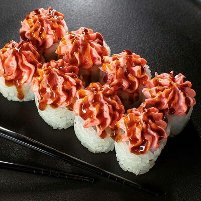 Лава с жаренным лососем и соусом унаги в Sushi7 по цене 652 ₽