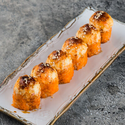 Ролл Запеченная Калифорния с угрем в ЛарисуВаннуХочу по цене 560