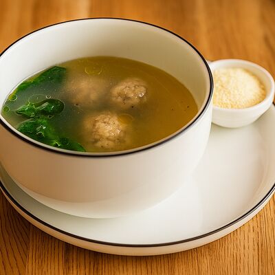 Куриный суп с фрикадельками в Tony Pizzoni по цене 661 ₽