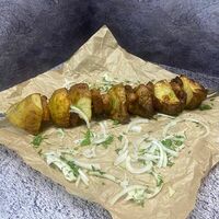 Картофель на тандыре с салом в Мастер вкус