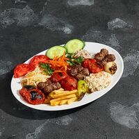 Кебаб с помидорами в Marmaris