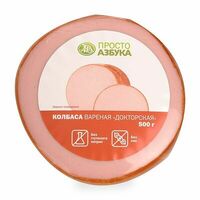 Колбаса вареная Докторская в синюге в Азбука Вкуса Экспресс Меню