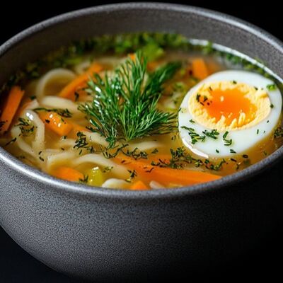 Куриный суп с лапшой в ШефМалина по цене 610 ₽