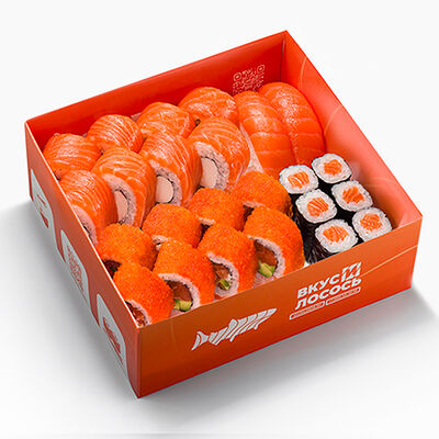 С лососем в Вкус и лосось по цене 2600 ₽