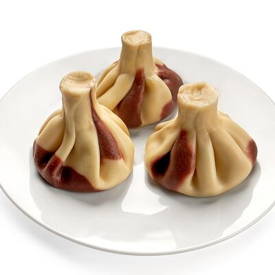 Хинкали с картофелем, сыром и трюфелем в Хинкали и Вино по цене 415 ₽