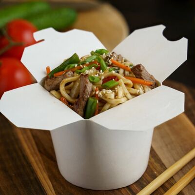 Вок Гречневая лапша со свининойв Жан Плов Лагман 24/7 по цене 550 ₽