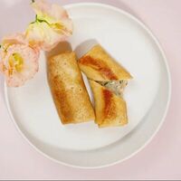 Блины с сыром и ветчиной в Coffee L