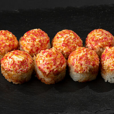 Ролл Горячий краб запеченный в Sushigo по цене 399 ₽