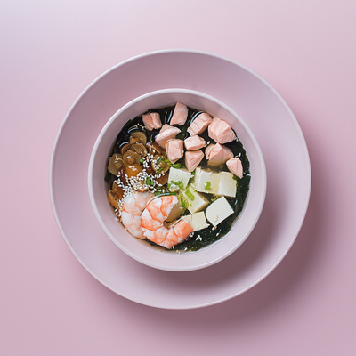 Мисо с морепродуктами в Rollwell по цене 650 ₽