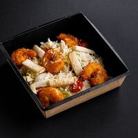 Салат Цезарь с креветкой в Стрит Шеф