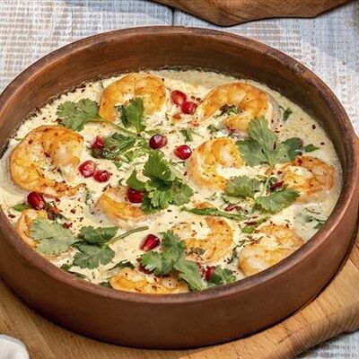 Креветки Чкмерули в Хочу Пури по цене 985 ₽