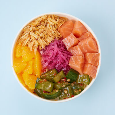 Поке Острый Лосось L в Poke Moon по цене 920 ₽