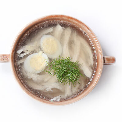 Куриный бульон в San-Pizzerino по цене 410 ₽