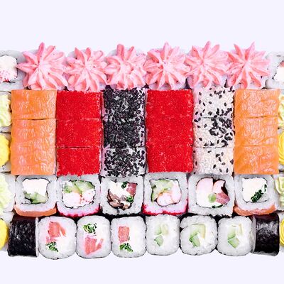 Сет Радуга Вкуса в Сушисто по цене 1880 ₽