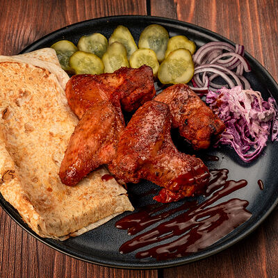 Куриные крылышки BBQ в ШаурPoint по цене 349 ₽