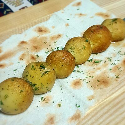 Шампиньоны на мангале в Золотая вилка по цене 290 ₽