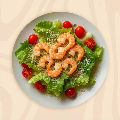 Цезарь с Креветками в Норимаки по цене 516 ₽