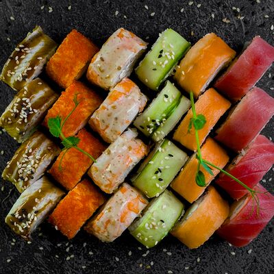 Сет Филадельфия в Restobar Первый & Ресторан доставки Личный повар по цене 1199 ₽