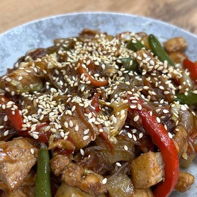 Фунчоза со свининой в Панда Ok по цене 490 ₽