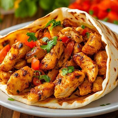  Большая шаверма Пол-кило со свининой в Shawerma place по цене 519 ₽