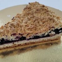 Пирог с чёрной смородиной из песочного теста в Пекарня Саида