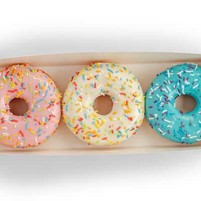 Набор из 3 пончиков №1 в Ronis Donuts по цене 806 ₽