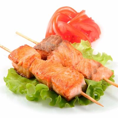 Шашлычки из лососяв Олимпик по цене 450 ₽