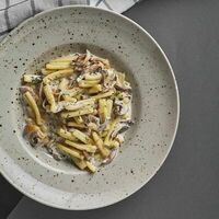 Паста Казаречче с грибами и сливками в Mesto Sushi & Grill