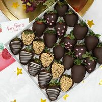 Диетическая клубника Темная сказка размера L в Клубника в шоколаде VeryBerryLab
