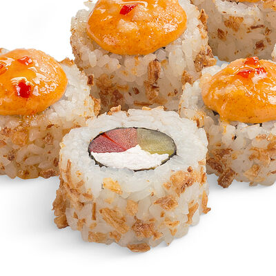 Ролл Цыпа с белым соусом в MYBOX по цене 430 ₽