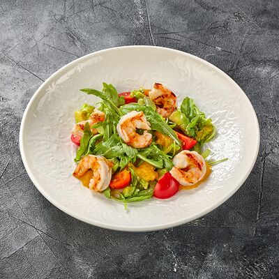 С креветками и чатни из манго в Пармезан по цене 755 ₽