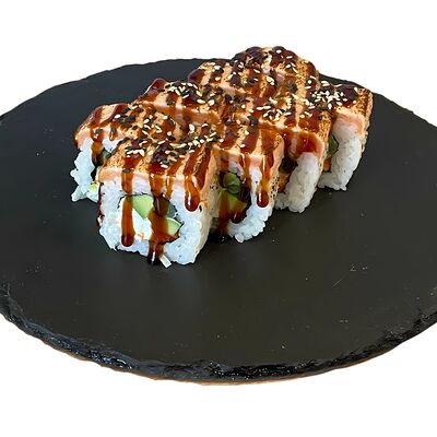 Запеченная Филадельфияв Суши-бар Кингё по цене 660 ₽