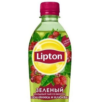 Lipton Зеленый чай Земляника-клюква в Сушишоп по цене 125 ₽