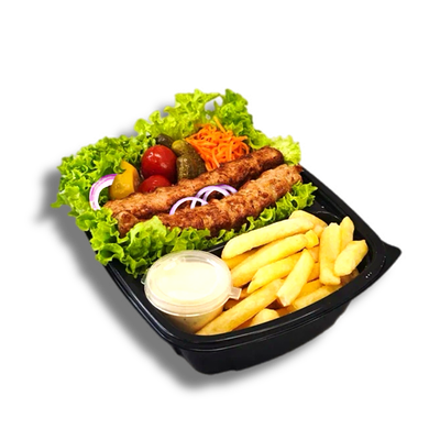 Люля-кебаб курица (ланч бокс) Большой в BBQ по цене 644 ₽