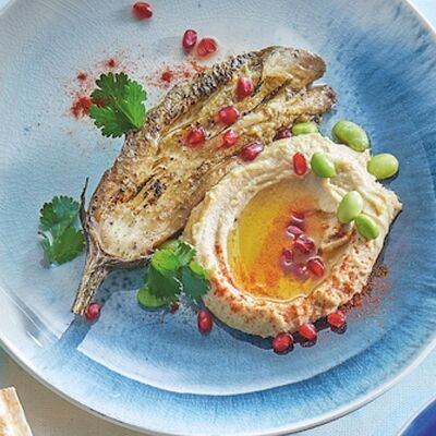 Хумус с печеным баклажаном в Черетто море по цене 870 ₽