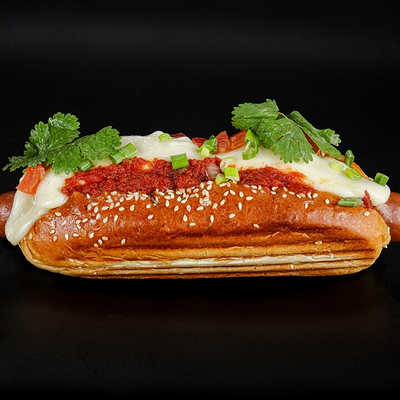 Гамарджоба дог в Hot Dog Bulldog по цене 435 ₽