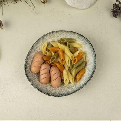 Макароны с сосиской в Зоя в планке по цене 420 ₽