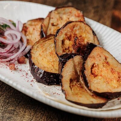 Баклажаны на гриле в Вах!Хинкали по цене 360 ₽