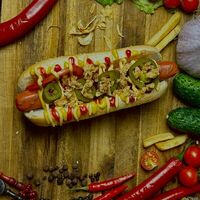 Мексиканский хот-дог в Шаурма у Ромы