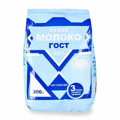Молоко сухое цельное Гост 26% жирности Бзмж в Азбука Вкуса Экспресс Меню по цене 294 ₽