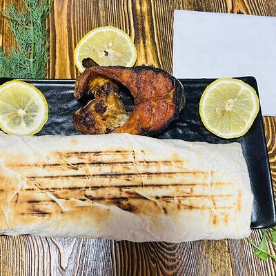 Шаурма с форельюв Шаурма86 по цене 610 ₽