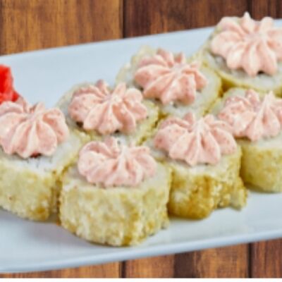 Ролл Темпура с крабовым мясом в Паблик Бар по цене 399 ₽