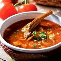 Харчо с бараниной в Маленькая Флоренция