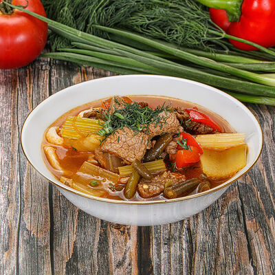 Лагман уйгурский в Чайхана Мадина по цене 626 ₽