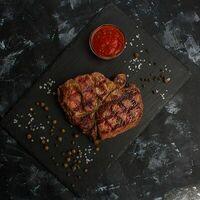 Стейк из cвинoй шеи в География