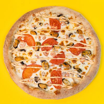 Пицца Том Ям в Ихтус по цене 900 ₽