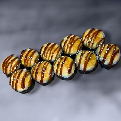 Запеченный ролл с лососем в Будь проще по цене 609 ₽