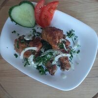 Шашлык из куриной голени в Red Lunch