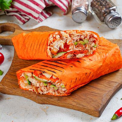 Шаурма Куриная в сырном лаваше в Домашний Вкус по цене 490 ₽