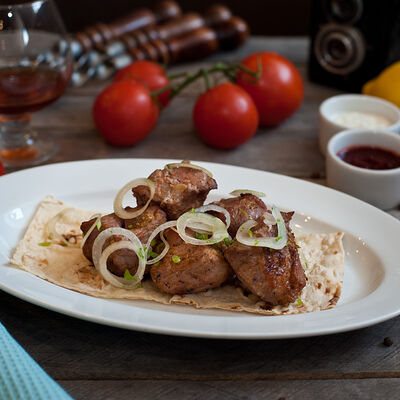 Шашлык из свинины в Амирани по цене 550 ₽